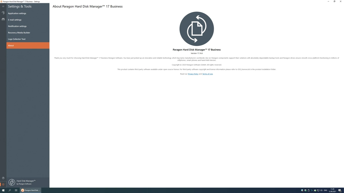 Paragon Hard Disk Manager 17 Business 17.16.6 + BootCD — изображение 1