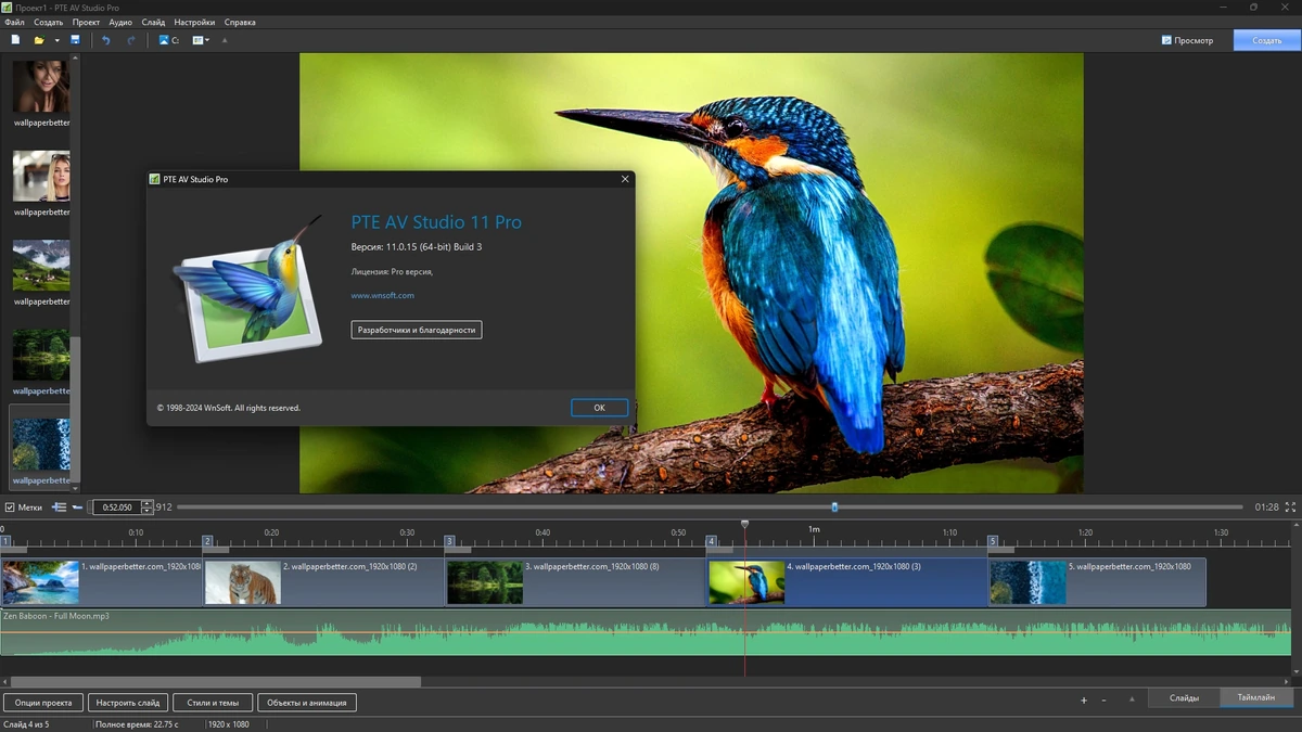 Создание фотоальбома PTE AV Studio Pro 11.0.15.3 by elchupacabra — изображение 1