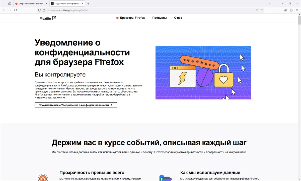 Firefox Browser ESR 128.12.0 — изображение 2