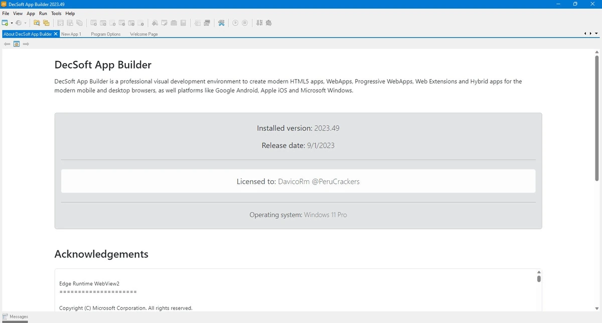 App Builder 2023.49 (x64) — изображение 2