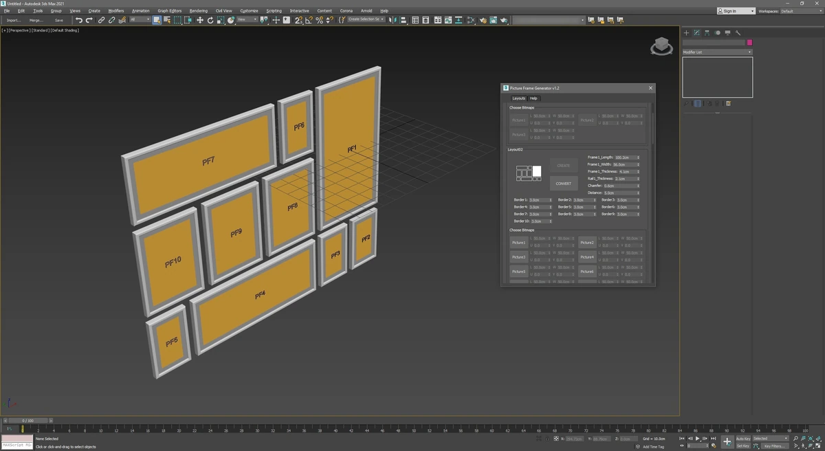 ArchvizTools - Picture Frame Generator 1.2 — изображение 2