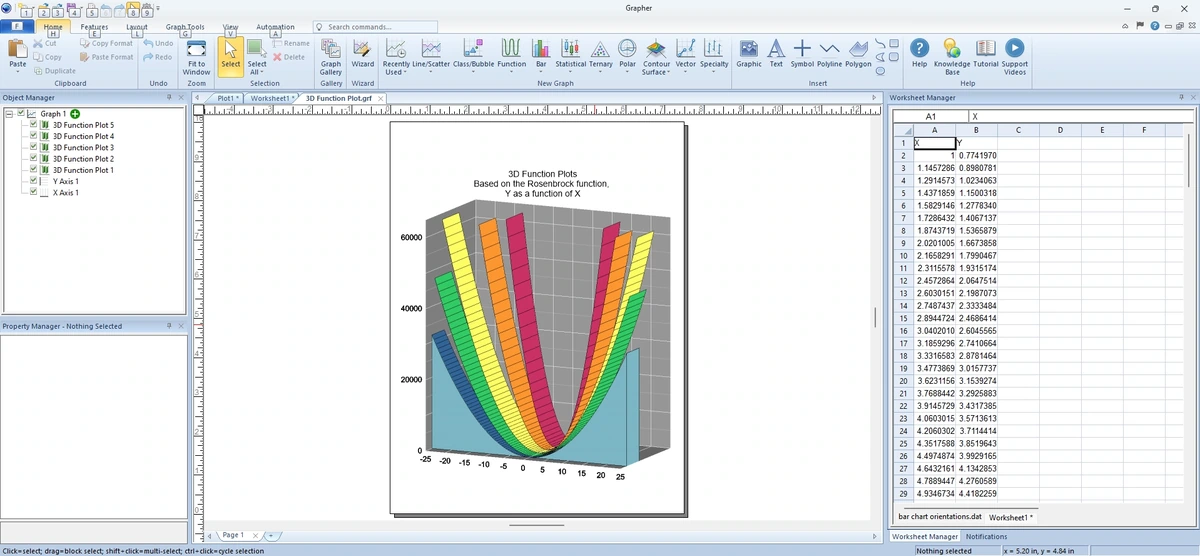Построение графиков Golden Software Grapher 24.1.213 — изображение 2