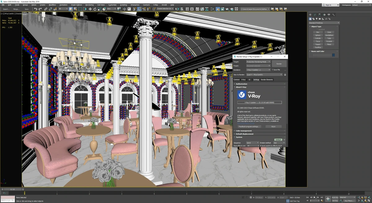 Архитектурная визуализация V-Ray 6.10.06 for 3ds Max 2019-2024 — изображение 2