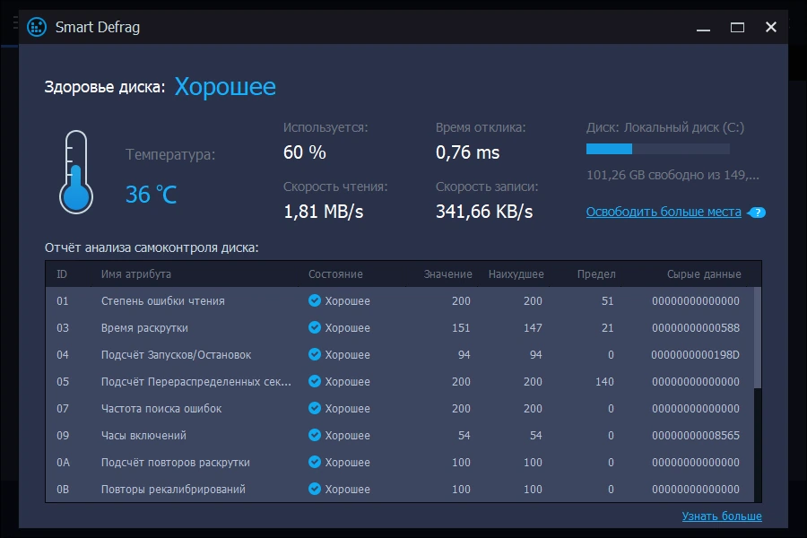 Повышение производительности HDD IObit Smart Defrag Pro 8.5.0.299 by elchupacabra — изображение 2