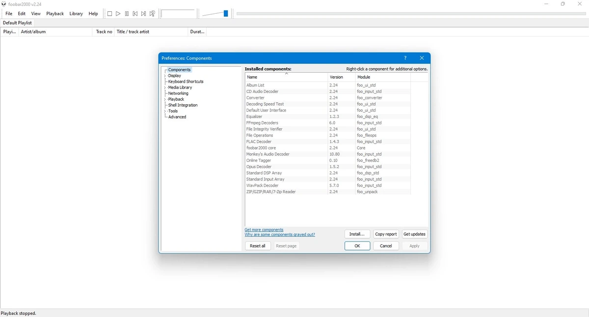 Продвинутый аудиопроигрыватель для Windows Foobar2000 2.2.4 include Portable — изображение 2
