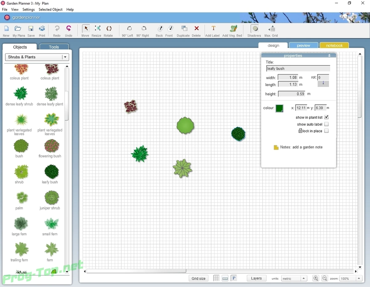 Проектирование ландшафта - Garden Planner 3.7.67 RePack (& Portable) by TryRooM — изображение 2