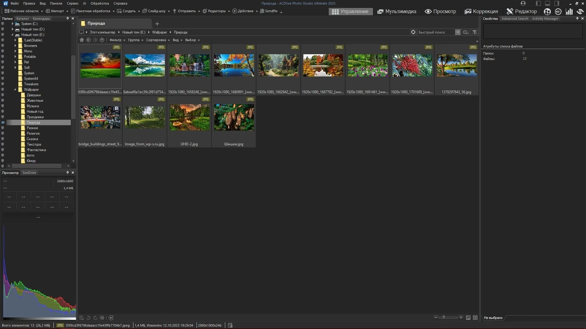 Профессиональная обработка изображений ACDSee Photo Studio Ultimate 2025 18.0.0.3929 Full / Lite RePack by KpoJIuK — изображение 2
