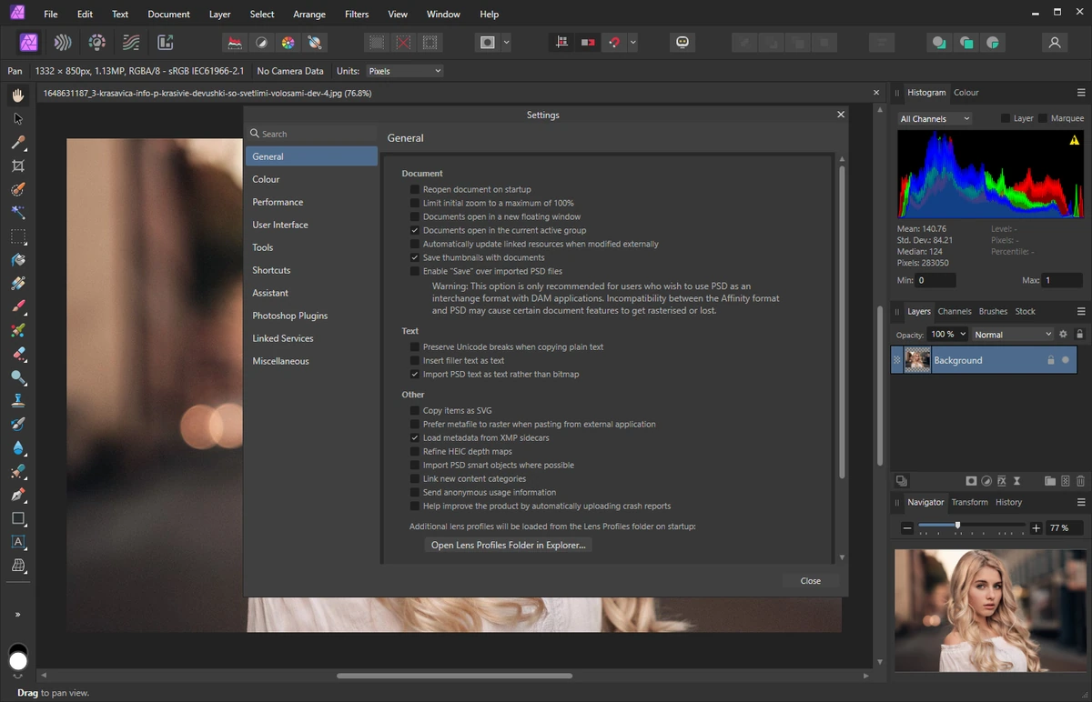 Программа для фотографов Serif Affinity Photo 2.1.1.1847 by KpoJIuK — изображение 2