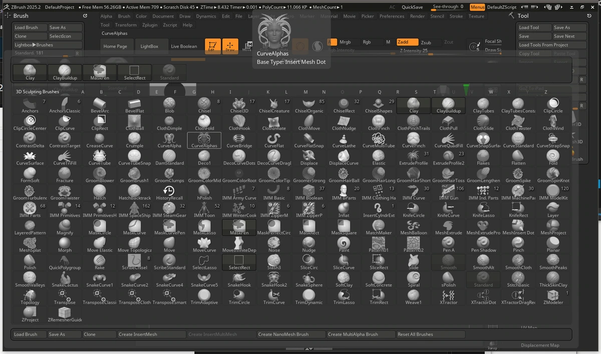Программа для 3D скульпторов и художников ZBrush 2025.2.0 — изображение 2