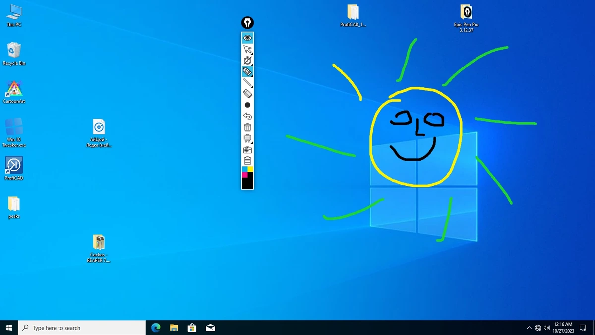 Программа для рисования в приложениях - Epic Pen Pro 3.12.37 — изображение 2