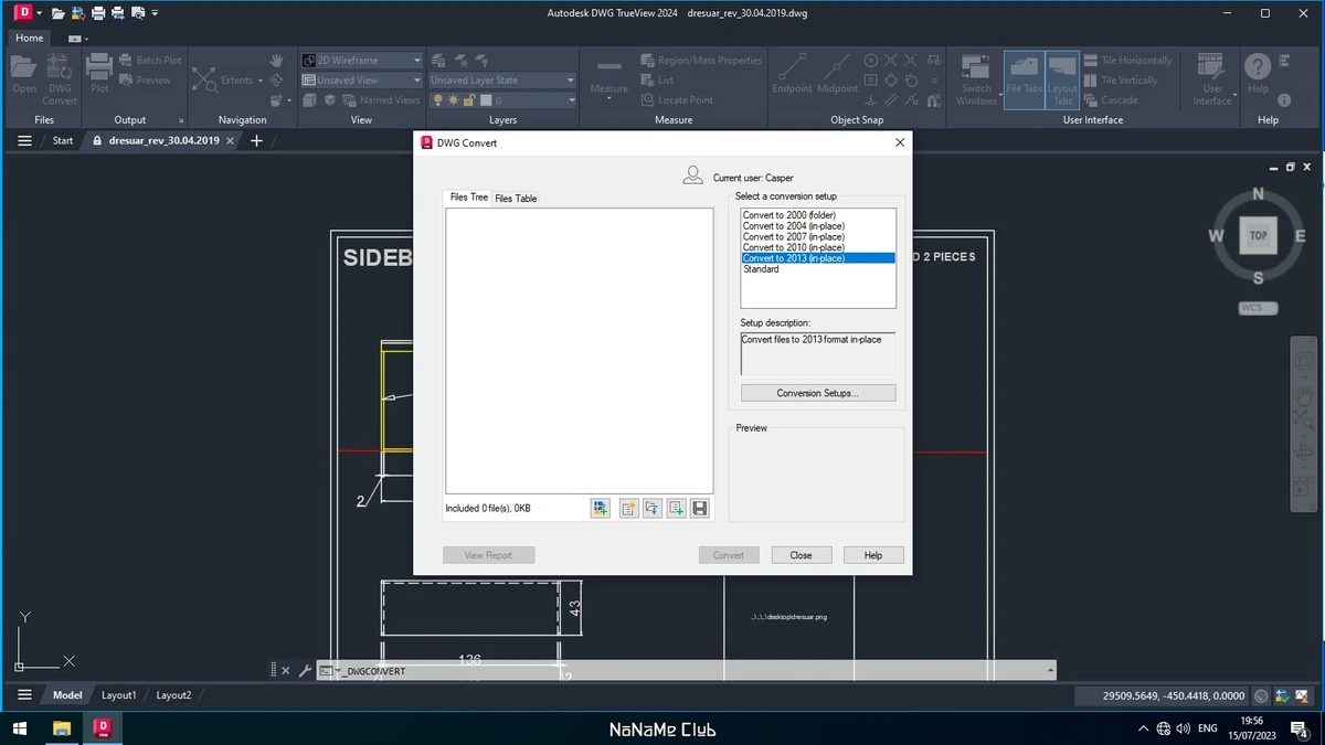 Просмотр DWG и DXF файлов Autodesk DWG TrueView 2024 U.61.0.0 — изображение 2