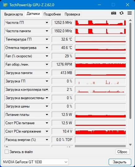 Просмотр возможностей видеокарты GPU-Z 2.62.0 RePack by druc — изображение 2