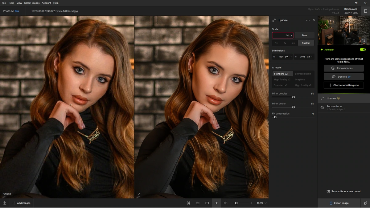 Topaz Photo AI Pro 4.0.4 RC by 7997 + Models — изображение 2