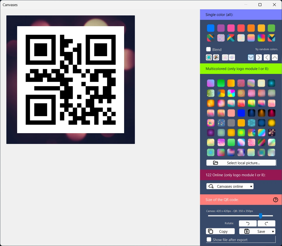 QR-Code Creator 7.6.2.1 — изображение 2