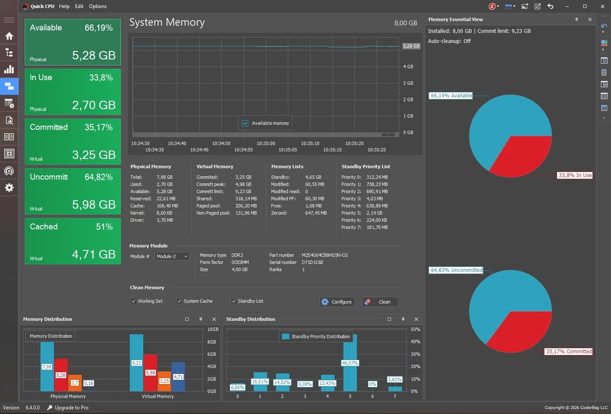 Quick CPU 6.4.0.0 — изображение 2