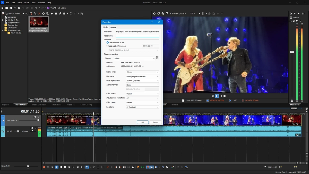 Работа с видеофайлами MAGIX Vegas Pro 23.0 Build 356 by KpoJIuK — изображение 2