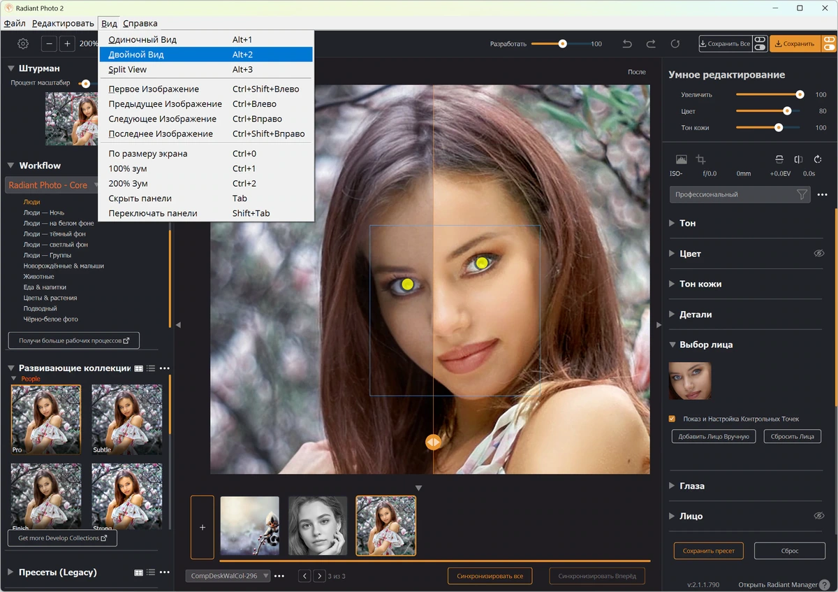 Radiant Photo 2.1.1.790 + Addons Pack — изображение 2