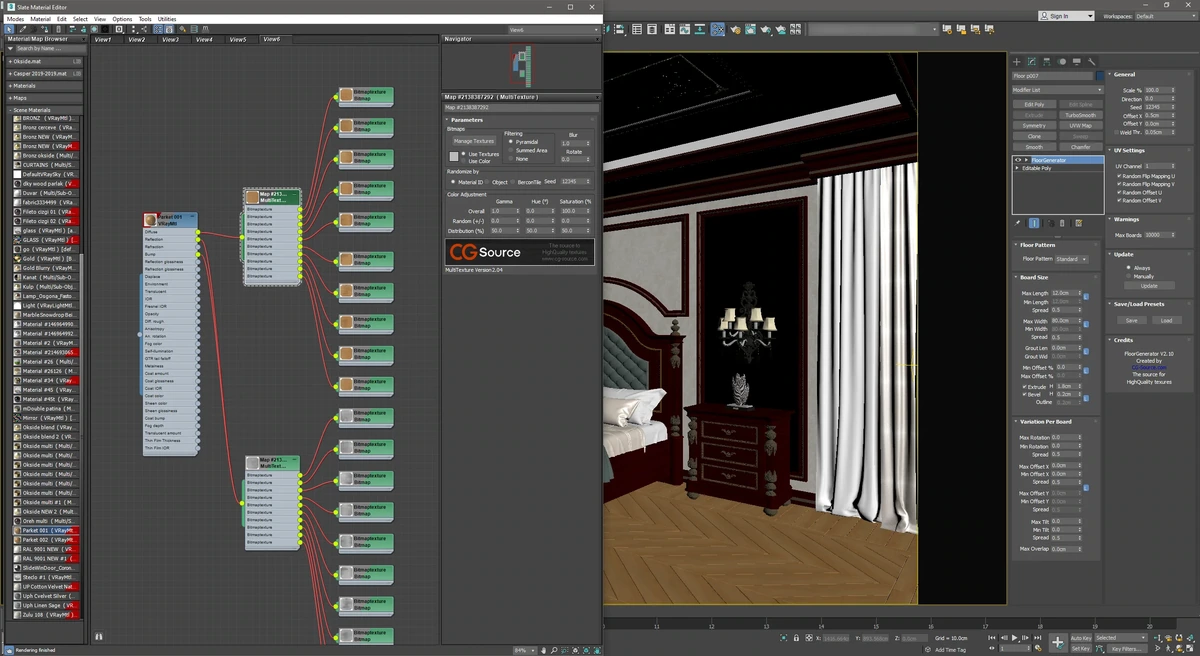 Расчет напольного покрытия FloorGenerator 2.10 for 3ds Max 2013-2024 — изображение 2