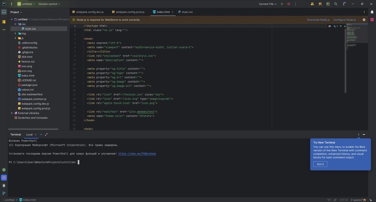 Разработка на JavaScript Jetbrains WebStorm 2025.2.3 (x64-arm64) by Sitego — изображение 2