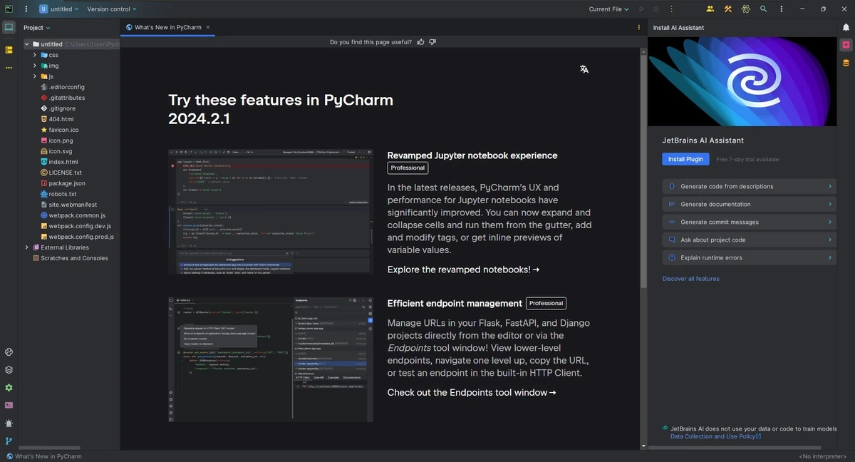 Разработка на языке Python JetBrains PyCharm Professional 2024.2.4 (x64-arm64) Repack by Sitego — изображение 2