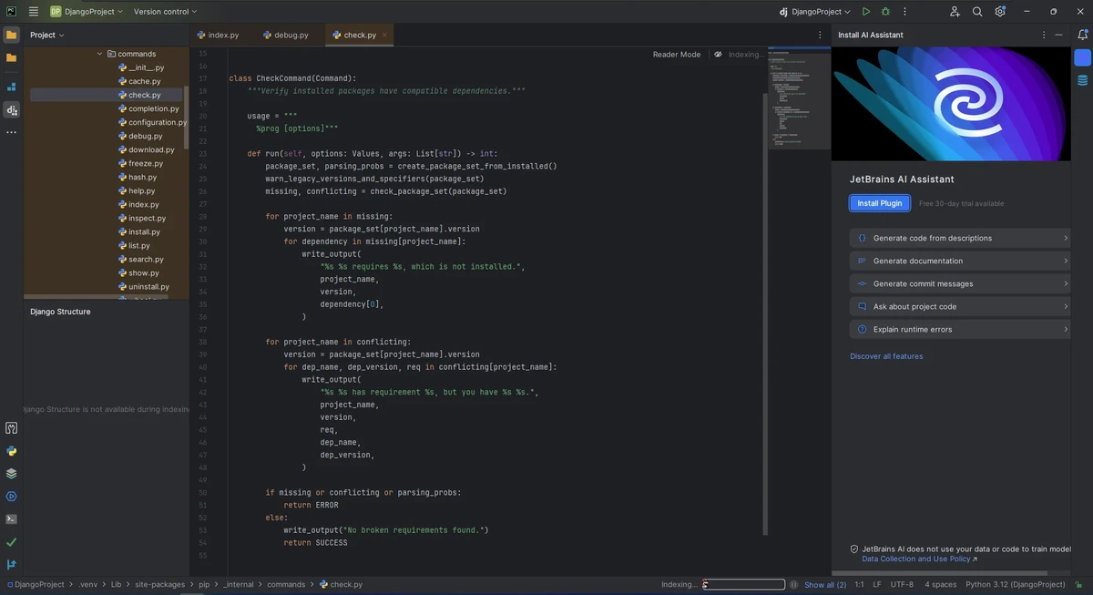 Разработка на языке Python JetBrains PyCharm Professional 2025.2.4 (x64-arm64) by IFE`a — изображение 2