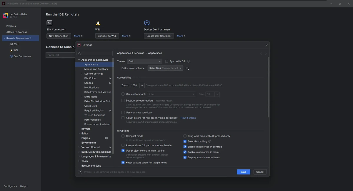 JetBrains Rider 2026.1.2 by IDE`a — изображение 2