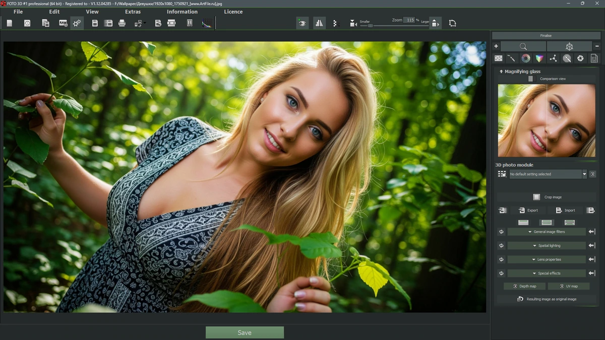 Редактор фото FOTO projects 3D professional 1.12.04285 by FC Portables — изображение 2