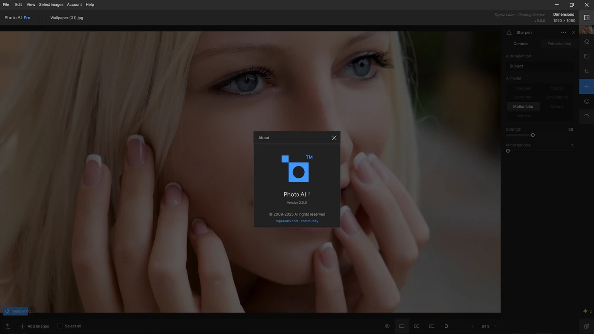 Редактор фотоснимков Topaz Photo AI Pro 3.5.0 by KpoJIuK — изображение 2