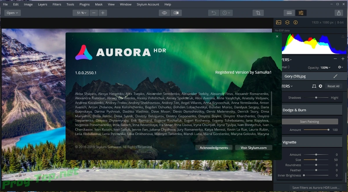 Редактор HDR фото - Skylum Aurora HDR 2019 1.0.0.2550.1 (x64) RePack (& Portable) by elchupakabra — изображение 2