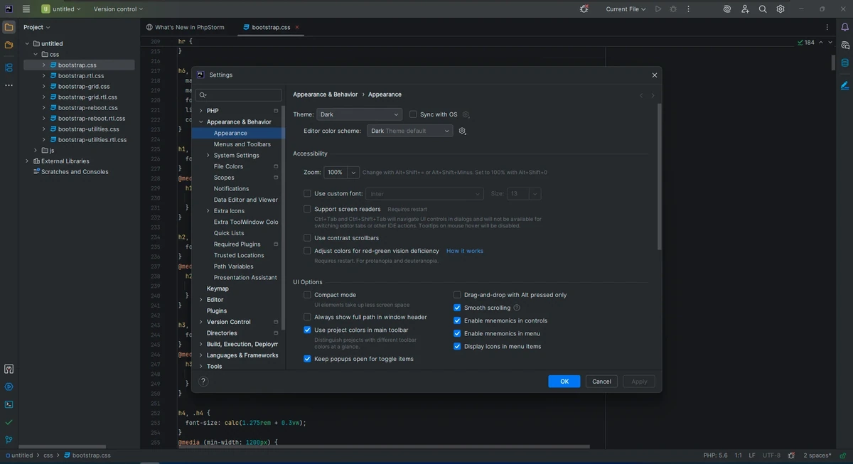 Редактор кода PHP JetBrains PhpStorm 2025.3.1.1 (x64-arm64) by IDE`a — изображение 2