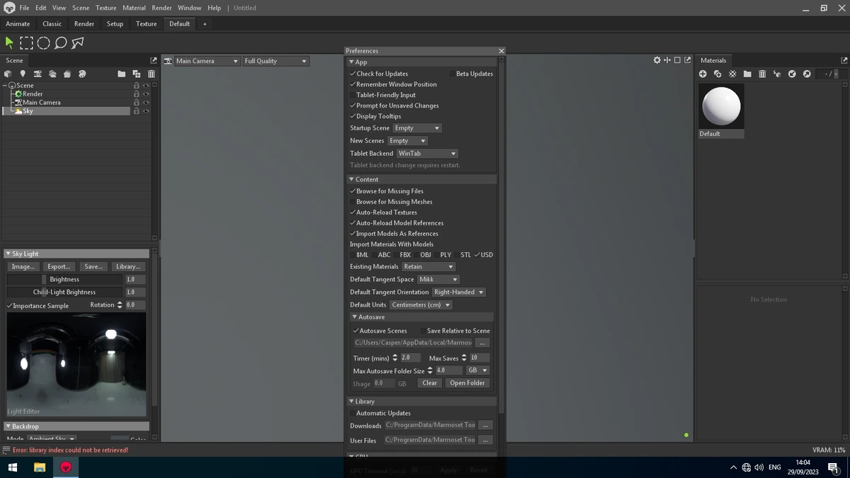 Редактор материалов - Marmoset Toolbag 4.06 (4063) — изображение 2
