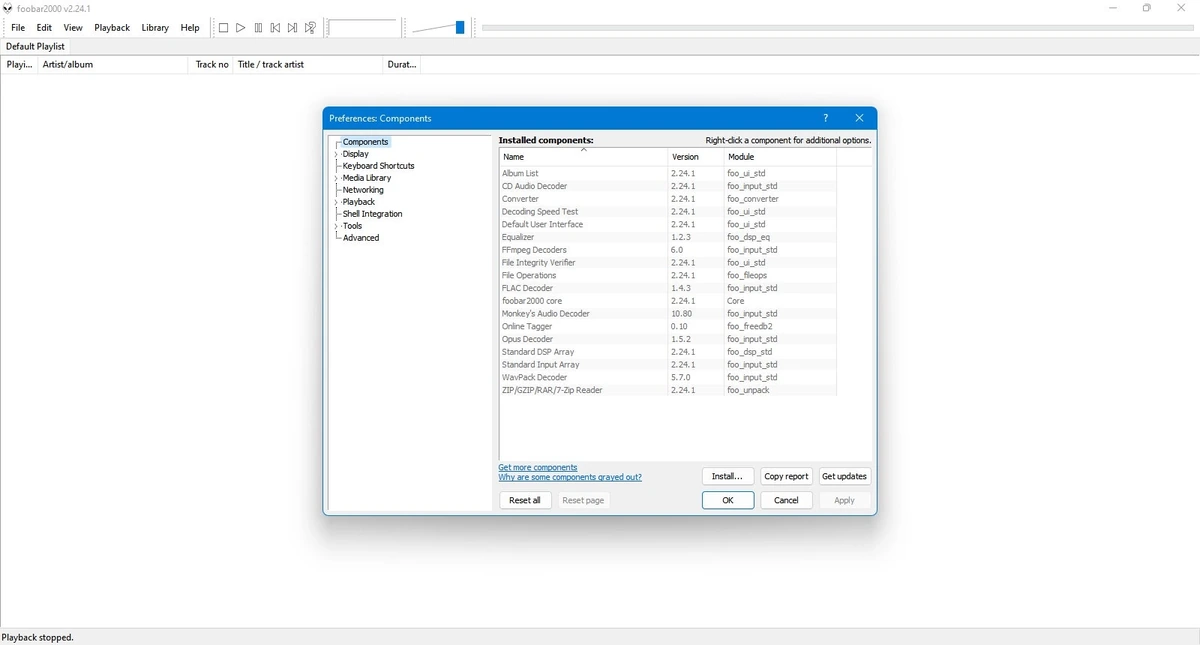 Аудиоплеер для Windows Foobar2000 2.2.4.1 include Portable — изображение 2