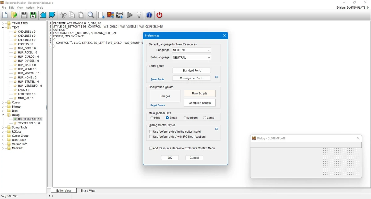 Resource Hacker 5.2.7.427 + Portable — изображение 2