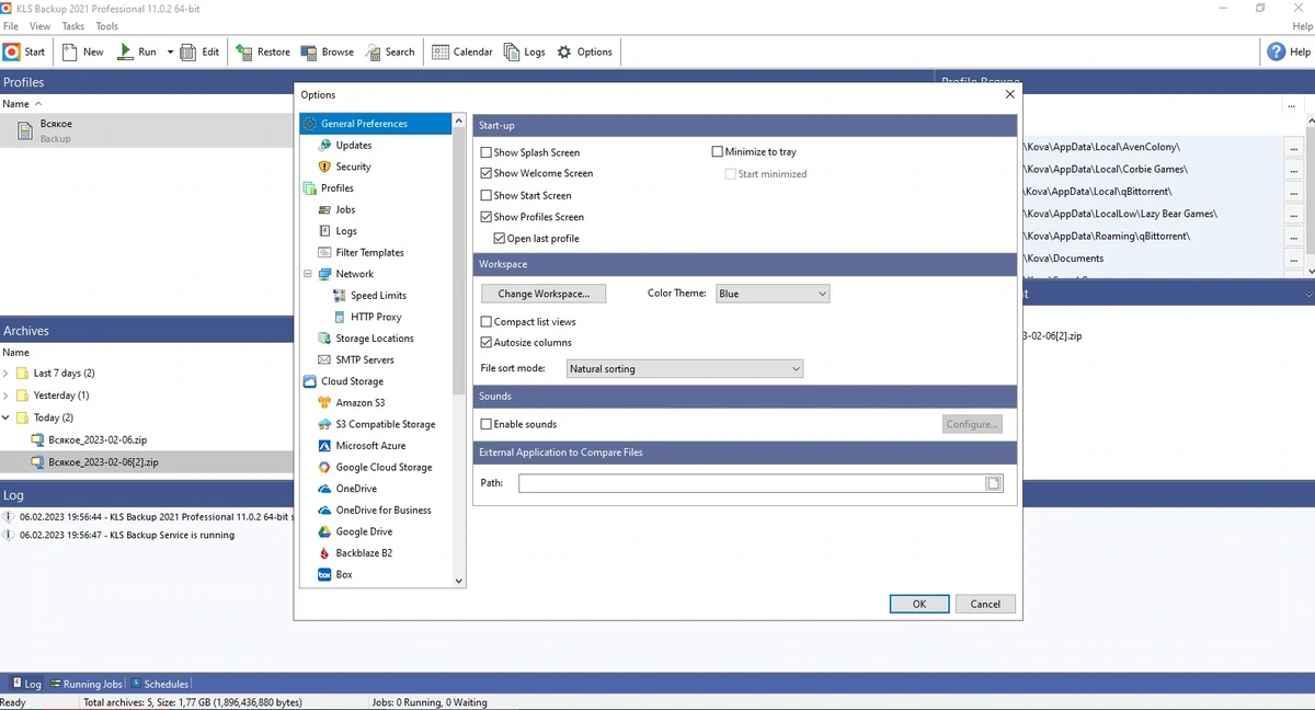 KLS Backup 2021 Professional 11.0.2.0 — изображение 2
