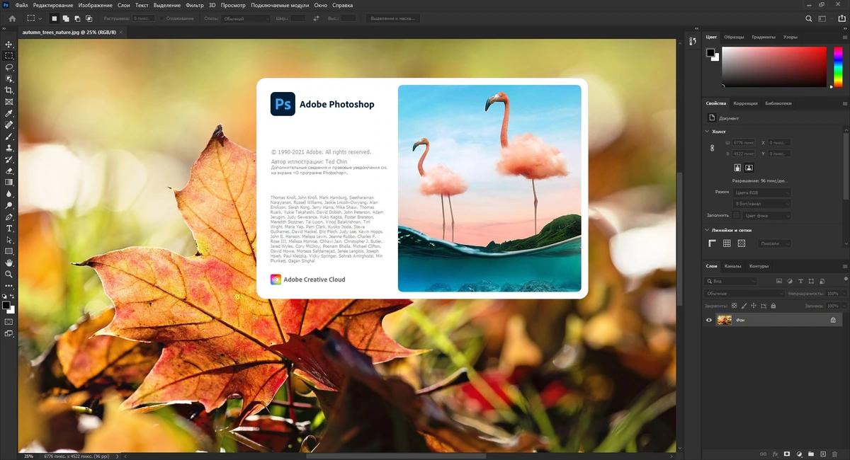 Русская версия фотошоп - Adobe Photoshop 2021 22.5.1.441 (x64) RePack by SanLex — изображение 2