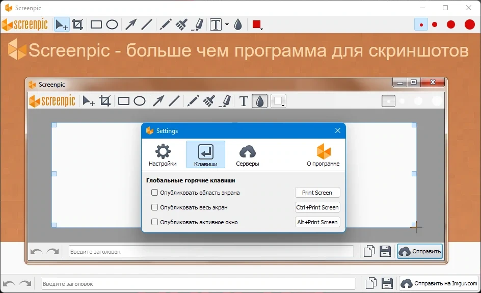 Screenpic 0.15.2 — изображение 2