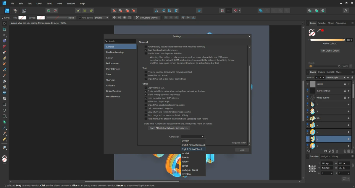 Serif Affinity Designer 2.6.5.3782 — изображение 2