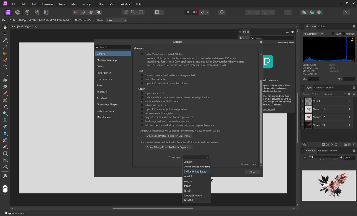 Serif Affinity Photo 2.6.4.3634 — изображение 2