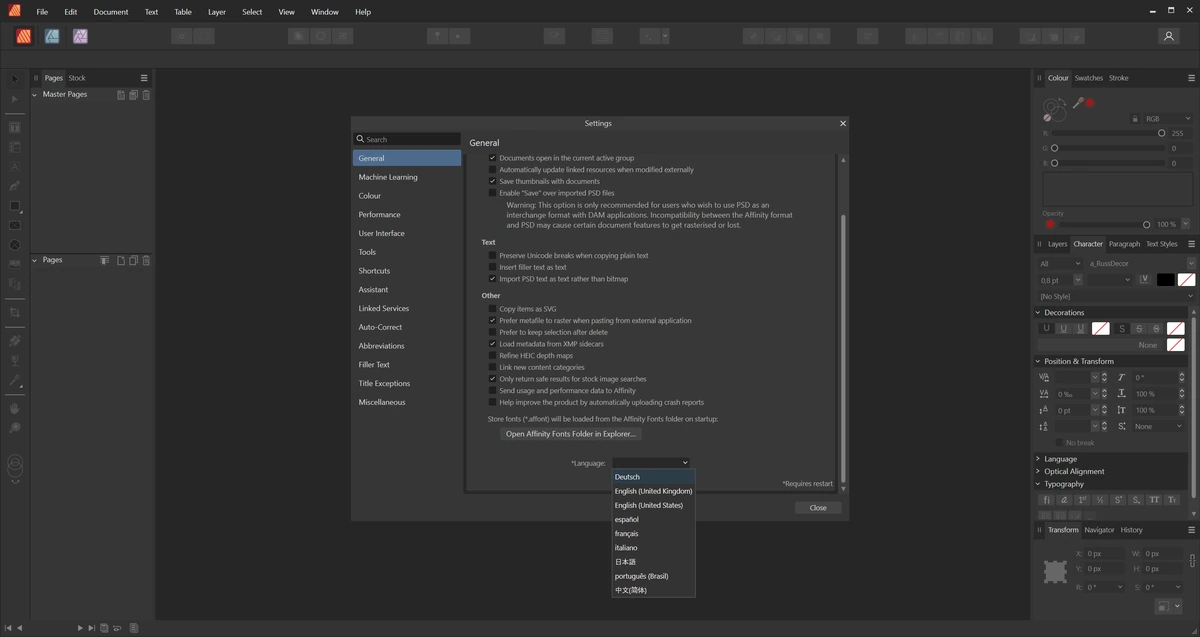Serif Affinity Publisher 2.6.4.3634 — изображение 2