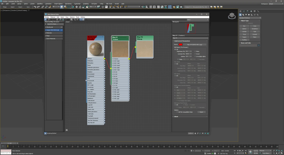 Шейдер для коррекции цвета ColorCorrect for 3ds Max 1 - 2024 — изображение 2