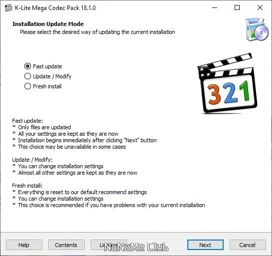 Системные кодеки для видео - K-Lite Codec Pack 18.1.0 Mega/Full/Standard/Basic — изображение 2