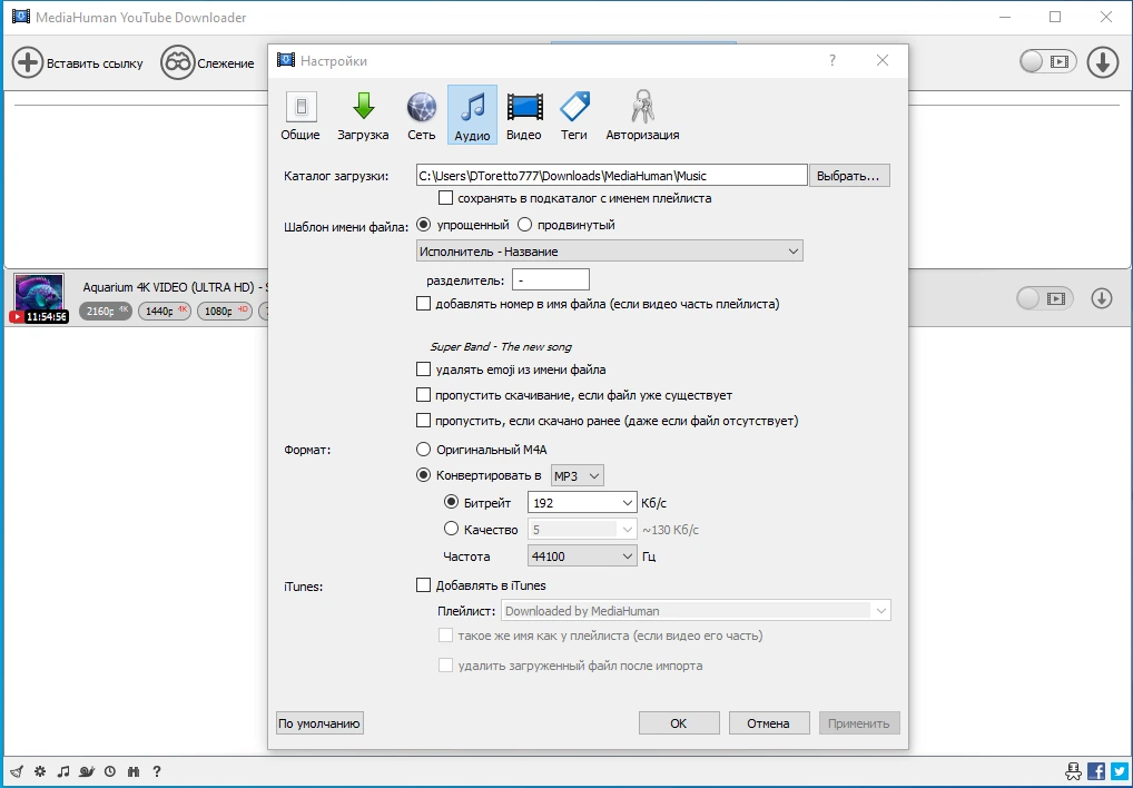 Сохранение видео на ПК MediaHuman YouTube Downloader 3.9.9.83 (2506) by Dodakaedr — изображение 2