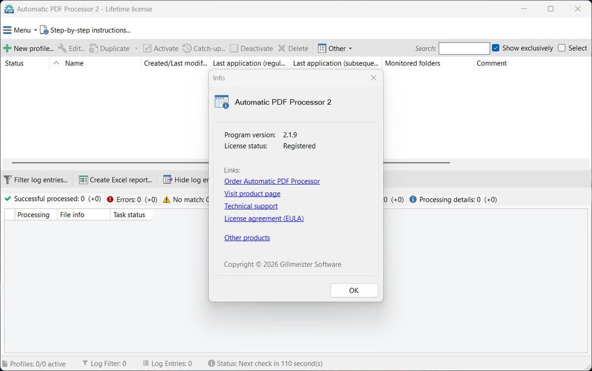 Automatic PDF Processor 2.1.9 — изображение 2