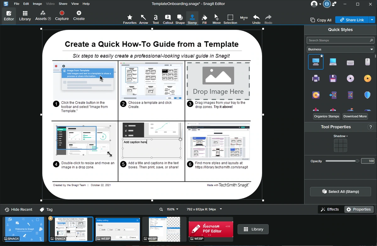 Создание скриншотов TechSmith SnagIt 2026.3.0 Build 11648 — изображение 2