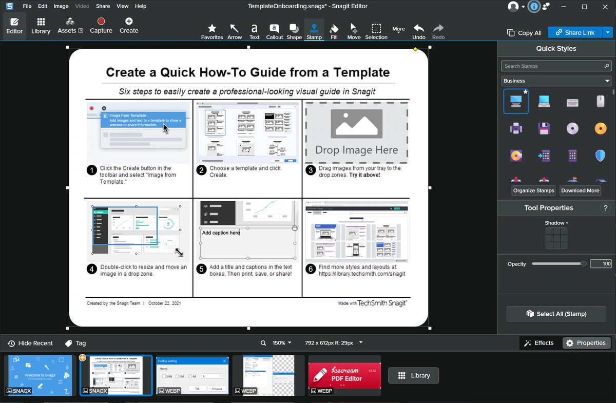 Создание снимков экрана TechSmith SnagIt 2026.3.1 Build 11825 — изображение 2
