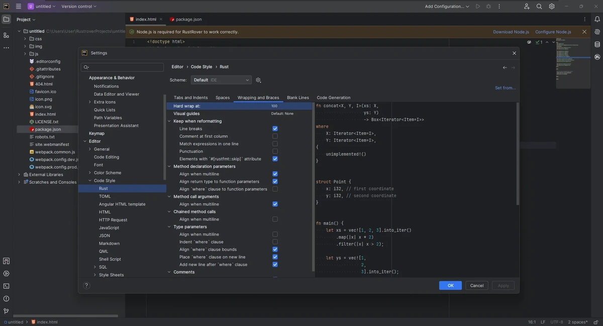 Среда разработки JetBrains RustRover 2026.1.2 by IDE`a — изображение 2