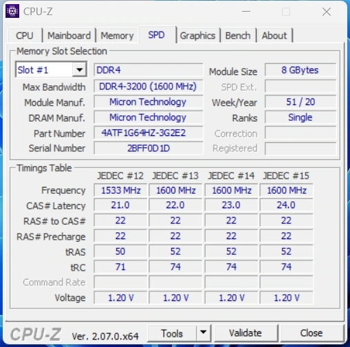 Сведения о процессоре - CPU-Z 2.07.0 + Portable [En] — изображение 2