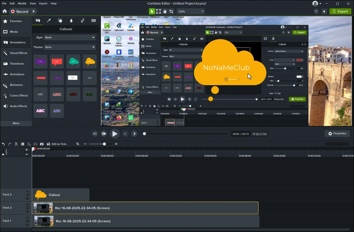TechSmith Camtasia 26.0.3 Build 1535 — изображение 2