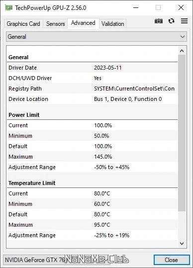Технические характеристики видеокарты - GPU-Z 2.56.0 + ASUS_ROG Portable — изображение 2