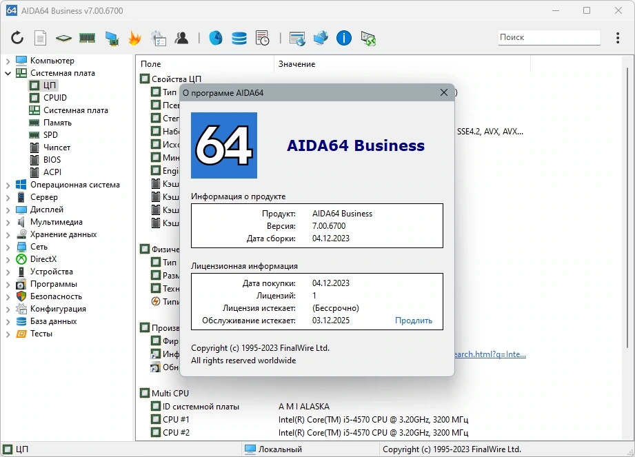 AIDA64 Extreme | Engineer | Business Edition | Network Audit 7.00.6700 Final Repack + Portable by KpoJIuK — изображение 2